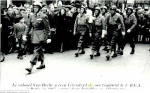 034   LE COLONEL VAN HECKE 1945
